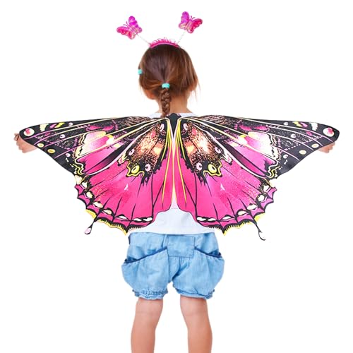 AffeGifts Schmetterlingsflügel Kinder, Feenflügel Kinder mit Stirnband Schmetterling Kostüm Feen Kostüm Kinder Schmetterling Flügel Schmetterlingskostüm für Mädchen Kleid Party Spiel 3-6 Jahre Alt AffeGifts Schmetterlingsflügel Kinder, Feenflügel Kinder mit Stirnband Schmetterling Kostüm Feen Kostüm Kinder Schmetterling Flügel Schmetterlingskostüm für Mädchen Kleid Party Spiel 3-6 Jahre Alt von AffeGifts