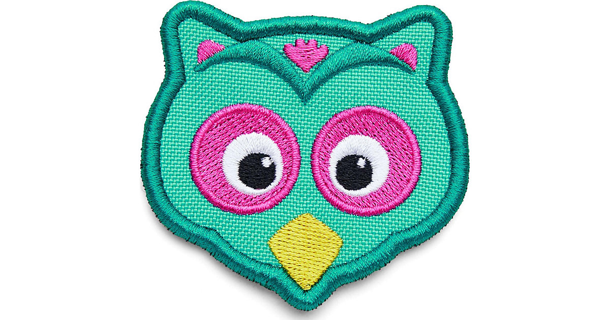 Klett Badge Eule grün/lila von Affenzahn