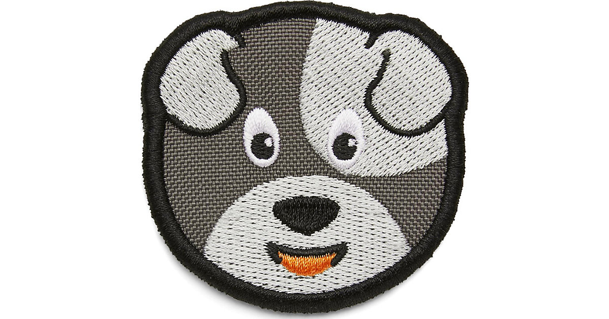 Klett Badge Hund grau-kombi von Affenzahn