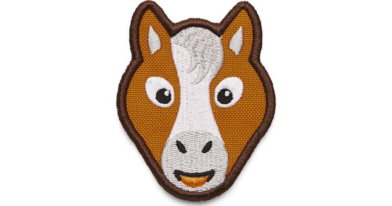 Klett Badge Pferd braun/weiß von Affenzahn