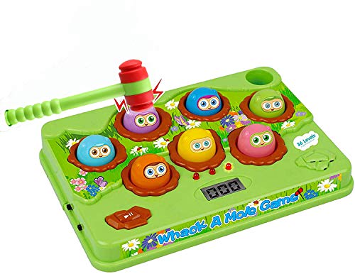 Afufu Montessori Spielzeug Kinder, Interaktives Geschicklichkeitsspiel ab 3 Jahre Kinderspielzeug, Hammerspiel Spiel Motorikspielzeug Pädagogisches Geschenk für Jungen Mädchen 3 4 5 6 Jahren Afufu Montessori Spielzeug Kinder, Interaktives Geschicklichkeitsspiel ab 3 Jahre Kinderspielzeug, Hammerspiel Spiel Motorikspielzeug Pädagogisches Geschenk für Jungen Mädchen 3 4 5 6 Jahren von Afufu