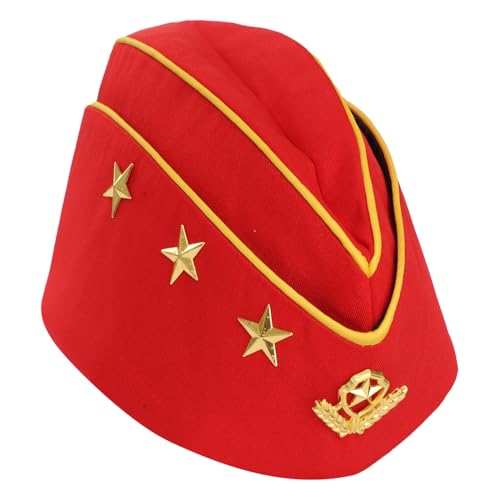 Agoky Erwachsene Matrosenmütze Russischer Sowjetischer Hut Kapitänsmütze Seemann Hut Marine-Mütze Kopfbedeckung Cosplay Fasching Halloween Typ H One Size Agoky Erwachsene Matrosenmütze Russischer Sowjetischer Hut Kapitänsmütze Seemann Hut Marine-Mütze Kopfbedeckung Cosplay Fasching Halloween Typ H One Size von Agoky