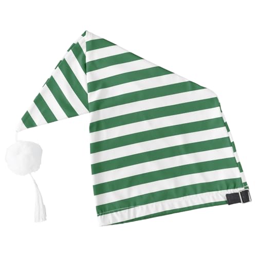Agoky Erwachsene Streifen Zipfelmütze Vintage Schlafmütze mit Bommel und Quaste Nachtmütze Pyjama Hut Nachthaube Mottoparty Kopfbedeckung Grün One Size Agoky Erwachsene Streifen Zipfelmütze Vintage Schlafmütze mit Bommel und Quaste Nachtmütze Pyjama Hut Nachthaube Mottoparty Kopfbedeckung Grün One Size von Agoky