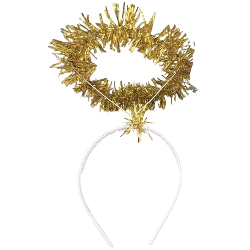 Agoky Glänzende Metallische Federflügel Folien Girlanden Stirnband Engel Kostüm Zubehör Für Halloween Party Typ 4 Einheitsgröße Agoky Glänzende Metallische Federflügel Folien Girlanden Stirnband Engel Kostüm Zubehör Für Halloween Party Typ 4 Einheitsgröße von Agoky
