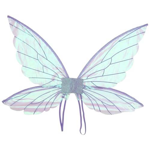 Agoky Glitter Elf Flügel Fee Floral Girlande Mit Elf Ohren Stern Zauberstab Halloween Verkleidung Zubehör Lila Einheitsgröße Agoky Glitter Elf Flügel Fee Floral Girlande Mit Elf Ohren Stern Zauberstab Halloween Verkleidung Zubehör Lila Einheitsgröße von Agoky