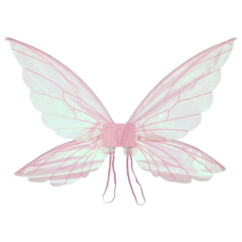 Agoky Glitter Elf Flügel Fee Floral Girlande Mit Elf Ohren Stern Zauberstab Halloween Verkleidung Zubehör Rosa Einheitsgröße Agoky Glitter Elf Flügel Fee Floral Girlande Mit Elf Ohren Stern Zauberstab Halloween Verkleidung Zubehör Rosa Einheitsgröße von Agoky