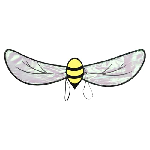 Agoky Kinder Biene Kostüm Zubehör Bienenflügel Hummel Haarreif Prinzessin Elfen Flügel Hummel Cosplay Fasching Mottoparty Typ A-1 One Size Agoky Kinder Biene Kostüm Zubehör Bienenflügel Hummel Haarreif Prinzessin Elfen Flügel Hummel Cosplay Fasching Mottoparty Typ A-1 One Size von Agoky