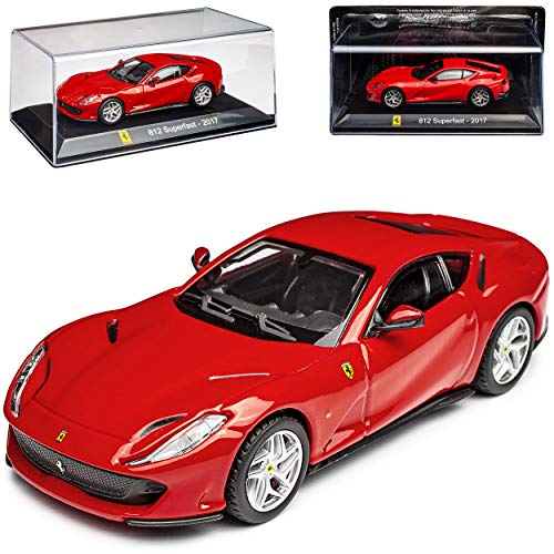 Agostini Ferrari 812 Superfast F152M Coupe Rot Ab 2017 mit Sockel und Vitrine 1/43 Ixo Modell Auto mit individiuellem Wunschkennzeichen Agostini Ferrari 812 Superfast F152M Coupe Rot Ab 2017 mit Sockel und Vitrine 1/43 Ixo Modell Auto mit individiuellem Wunschkennzeichen von Agostini