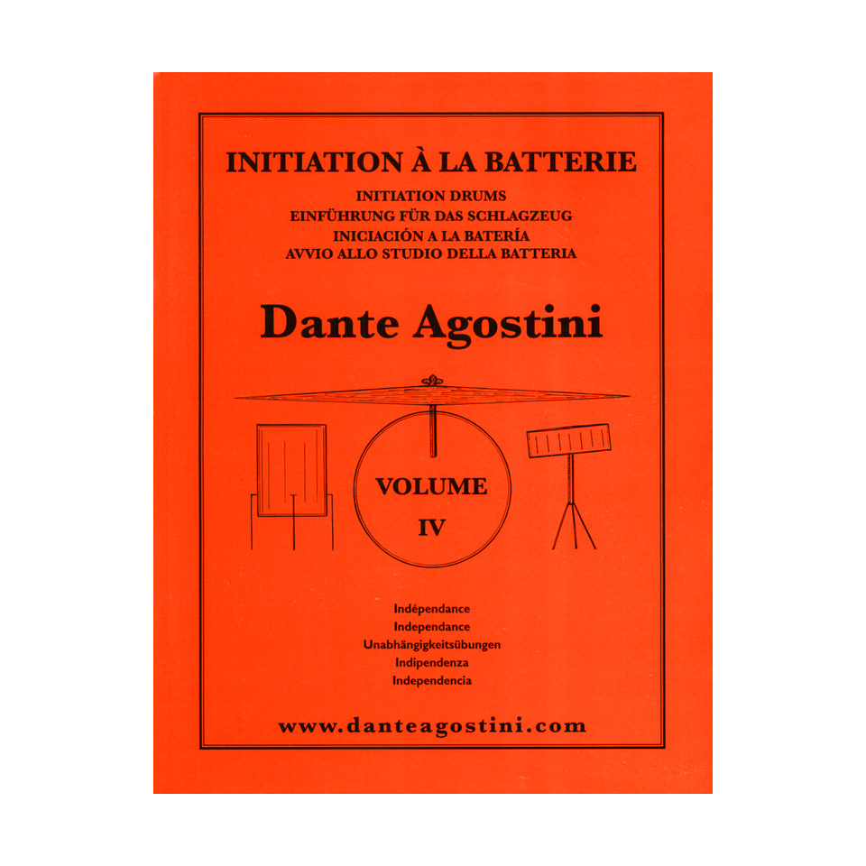 Dante Agostini Methode de Batterie Vol. 4 - Independance Lehrbuch Dante Agostini Methode de Batterie Vol. 4 - Independance Lehrbuch von Dante Agostini