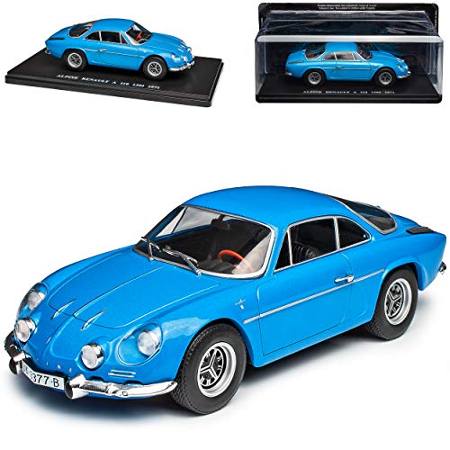 Agostini Renautl Alpine A110 1300 Coupe Blau 1961-1977 mit Sockel 1/24 Modellcarsonline Modell Auto Modellcarsonline Modell Auto von Agostini