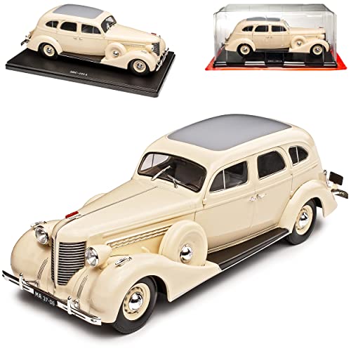 Agostini ZIS 101 A Limousine Cream Beige 1936-1941 Mit Sockel 1/24 Modell Auto Modellcarsonline Modell Auto von Agostini