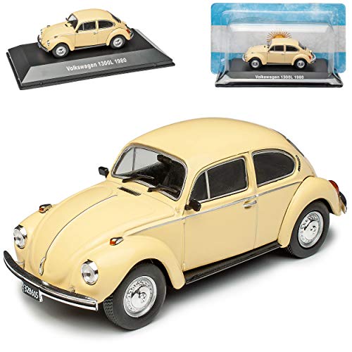 Volkwagen Käfer 1300L Coupe Beige 1938-2003 mit Sockel 1/43 DeAgostini Modell Auto Volkwagen Käfer 1300L Coupe Beige 1938-2003 mit Sockel 1/43 DeAgostini Modell Auto von Agostini