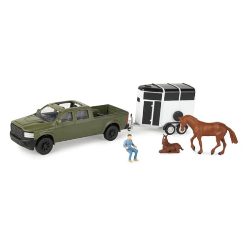 Agriculture 1/32 Grüner Pickup Truck mit Pferdeanhänger & Figuren 47599 Agriculture 1/32 Grüner Pickup Truck mit Pferdeanhänger & Figuren 47599 von Agriculture