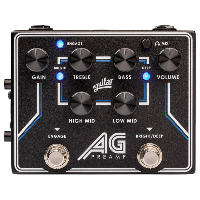 Aguilar AGUILAR AG Preamp/DI Pedal für Bass Effektgerät E-Bass von Aguilar