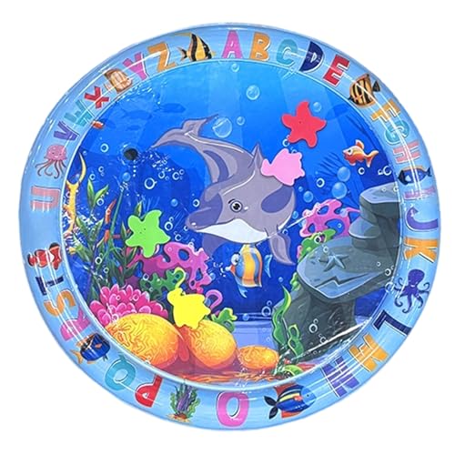 Agvdg Wassersensor Spielmatte Rund Wassersensor Spielmatte für Katzen Hunde Kinder Verdickt Interaktive Kühle Komfort Delphin Motive 65cm Agvdg Wassersensor Spielmatte Rund Wassersensor Spielmatte für Katzen Hunde Kinder Verdickt Interaktive Kühle Komfort Delphin Motive 65cm von Agvdg