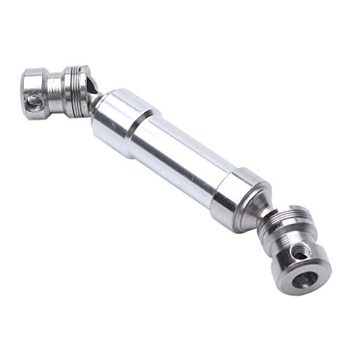 Agwuoetr 1 StüCke Metall Hinten Mittelantriebswelle CVD Getriebewelle für 1:12 12428 12423 RC Auto Kurzen Kurs WüSte Off-Road Silber von Agwuoetr
