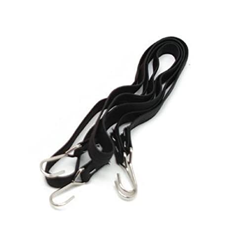 Agwuoetr 2 StüCk Elastisches DachgepäCkträGerseil zum Verzieren Von Riemen für 1/10 RC Crawler Car AXIAL SCX10 TRX4 D90 CC01,1 von Agwuoetr