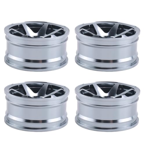 Agwuoetr 4P Alufelge mit 6 Speichen für RC 1/10 On-Road 1052 Drift TE37+, von Agwuoetr