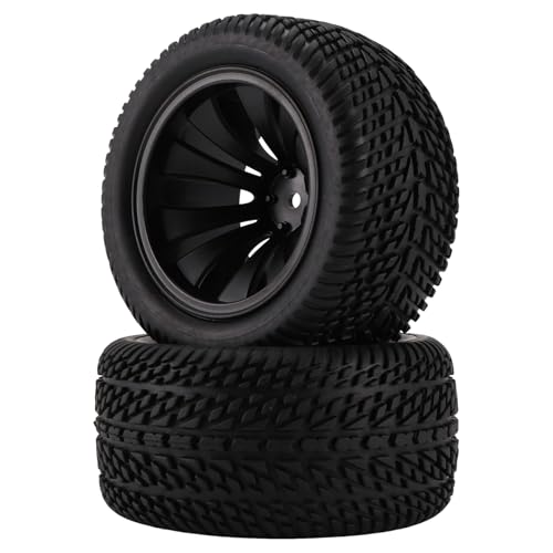 Agwuoetr Für HBX 1/12 Hochgeschwindigkeits-RC-Autoreifen Gummirad Komplett für 12056 Autoteile von Agwuoetr