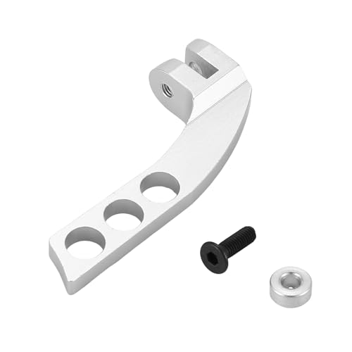 Agwuoetr Metall 4 Loch Sender UmhäNge Band Balancer Einsteller für Futaba Radiolink X9D RC Fernbedienung, Silber Horizontal von Agwuoetr
