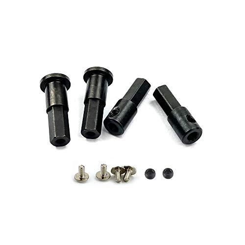 Agwuoetr für D12 1/10 RC Auto Upgrade Teile Metall 5Mm Vorder Rad Nabe Sechskant Adapter Kombinierer & Achs Wellen Adapter, A von Agwuoetr