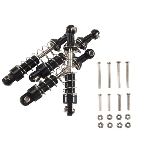 Agwuoetr für MN D90 MN-90 MN99S C14 C24 C34 RC Auto 4-Teiliges Metall StoßDäMpfer DäMpfer Upgrade Teil ZubehöR, 5 von Agwuoetr