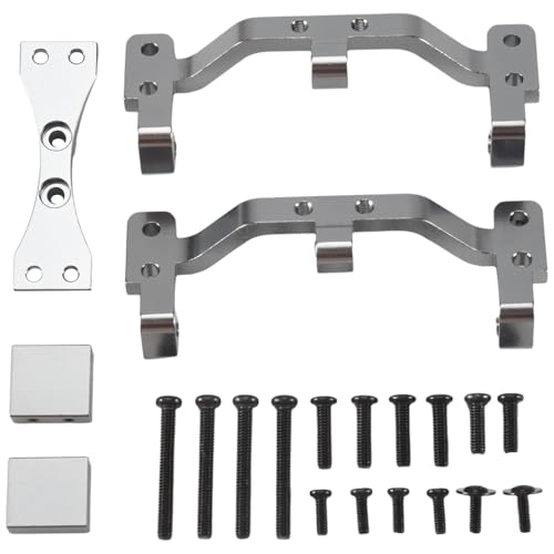 Agwuoetr für MN D90 MN-90 MN99S MN99 RC Auto Upgrade Teile Metall Ziehen Stange Basis Sitz & Achse Obere Servo Halterung ZubehöR Montieren von Agwuoetr