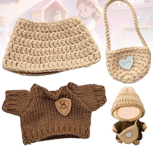3 Stück Set Bekleidung Für La-Bubu 17cm Plüschpuppe, Passende Kleidung Für Die Bu-Bu-Plüsch Toy, 17 cm Große Kleidung Für Bu-Bu Puppe, Kleidung Plüsch, Für Sammler, Kindergeschenke 3 Stück Set Bekleidung Für La-Bubu 17cm Plüschpuppe, Passende Kleidung Für Die Bu-Bu-Plüsch Toy, 17 cm Große Kleidung Für Bu-Bu Puppe, Kleidung Plüsch, Für Sammler, Kindergeschenke von Ahaimy