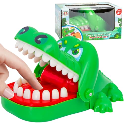 Aheagou Krokodil Zähne Spielzeug für Kinder - Familienspiel, Partyspiel für Mädchen & Jungen - Geschenk Aheagou Krokodil Zähne Spielzeug für Kinder - Familienspiel, Partyspiel für Mädchen & Jungen - Geschenk von Aheagou