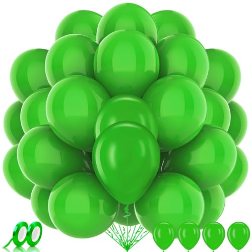 AhfuLife 100 Stück Grüne Luftballons Geburtstag, Helium Luftballons Grün, Ballon Grün Girlande für Faschings, Klassenzimmer, Hochzeit, Garten, Geburtstagsfeier, Abschlussball Deko St. Patricks AhfuLife 100 Stück Grüne Luftballons Geburtstag, Helium Luftballons Grün, Ballon Grün Girlande für Faschings, Klassenzimmer, Hochzeit, Garten, Geburtstagsfeier, Abschlussball Deko St. Patricks von AhfuLife