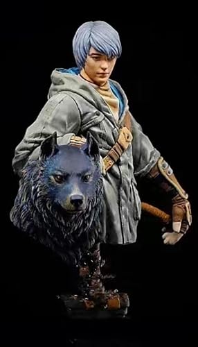 1/10 Ancient European Warrior Soldier Resin Bust Model Kit Unbemalt und unmontiert Resin Bust Model Parts //F0i2q-1 von Ahowse