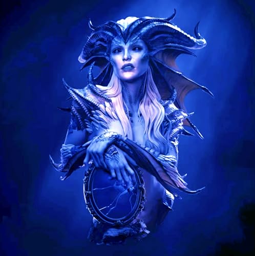 1/10 Ancient Vampire Warrior Woman Resin Bust Modellbausatz unbemalt und unmontiert Resin Modellteile //4R0C-3 1/10 Ancient Vampire Warrior Woman Resin Bust Modellbausatz unbemalt und unmontiert Resin Modellteile //4R0C-3 von Ahowse