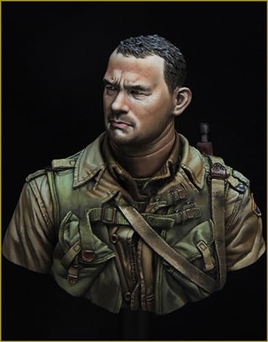 1/10 WWII American Soldier Resin Bust Model Kit Unbemalt und unmontiert Resin Bust Model Parts //F0i2q-5 von Ahowse