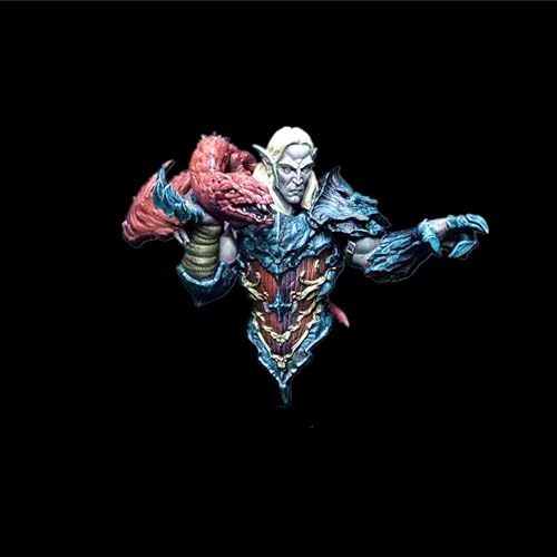1/12 Ancient Hell Samurai Warrior Resin Bust Model Kit Unbemalt und unmontiert Resin Bust Model Parts //F0i1q-9 von Ahowse