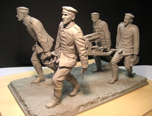 1/16 WWII Deutscher Soldat Resin Modellbausatz Unbemalt und unmontiert Resin Modellteile //F7i2q-5 von Ahowse