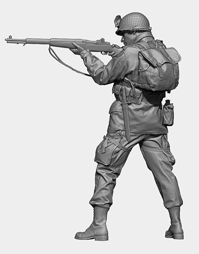 1/16 WWII Soldat Harz Soldat Modellbausatz Unbemalt und unmontiert Soldat Harz Modellbausatz //L8R1A5 von Ahowse