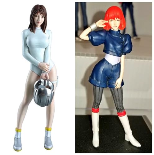 1/20 Sci-Fi Agent Woman Warrior Resin Model Kit Unbemalt und unmontiert Resin Modellteile (2-Personen) // 7V0K-1 von Ahowse