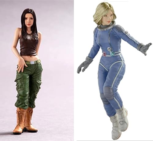 1/20 Sci-Fi Agent Woman Warrior Resin Model Kit Unbemalt und unmontiert Resin Modellteile (2-Personen) // 7V0K-15 von Ahowse