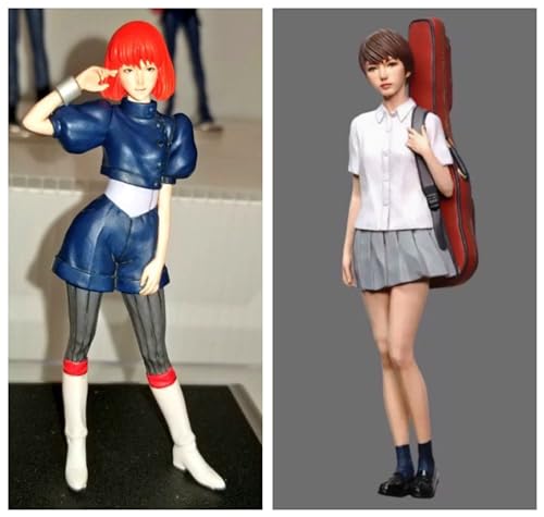 1/20 Sci-Fi Agent Woman Warrior Resin Model Kit Unbemalt und unmontiert Resin Modellteile (2-Personen) // 7V0K-21 von Ahowse