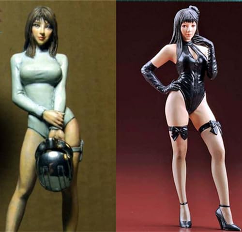 1/20 Sci-Fi Agent Woman Warrior Resin Model Kit Unbemalt und unmontiert Resin Modellteile (2-Personen) // 7V0K-3 von Ahowse