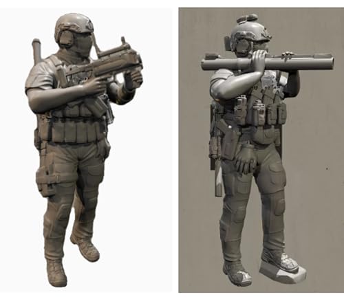 1/35 U.S. Commando Soldier Resin Modellbausatz Unbemalt und unmontiert Resin Modellteile //9P5q-1 1/35 U.S. Commando Soldier Resin Modellbausatz Unbemalt und unmontiert Resin Modellteile //9P5q-1 von Ahowse
