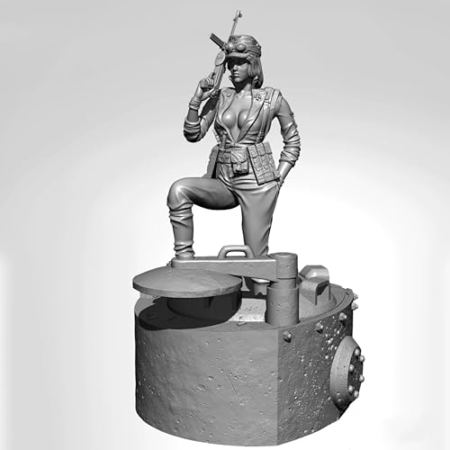 1/35 WW2 German Female Soldier Resin Model Kit Unbemalte und unmontierte Resin Modellteile //7K0C-5 von Ahowse