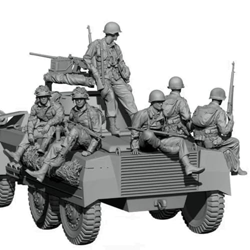 1/35 WW2 US Tank Soldier Resin Model Kit Unpainted and Unassembled Soldier Resin Model Kit //T6q1A von Ahowse