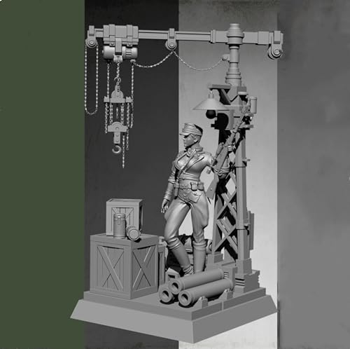 1/35 WWII Female Soldier Resin Model Kit Unbemalte und unmontierte Resin Modellteile (2 Personen) // 8R0C-2 von Ahowse