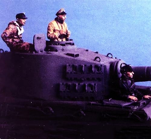 1/35 WWII German Tank Soldier Resin Model Kit Unbemalte und unmontierte Resin Modellteile (3 Personen, Keine Panzer) // 6Si5v-4 von Ahowse