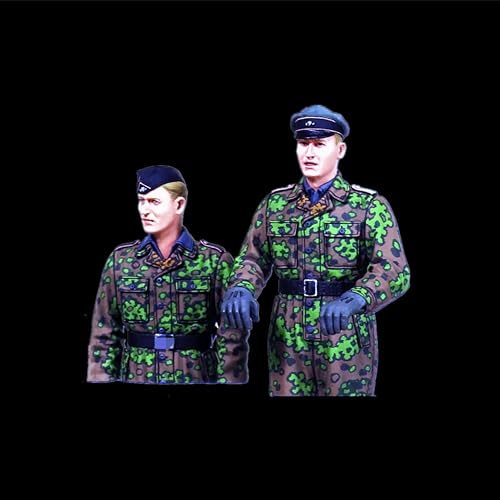 1/35 WWII Soldier Resin Model Kit Unpainted and Unassembled Figure Resin Model Kit//X2c2R von Ahowse