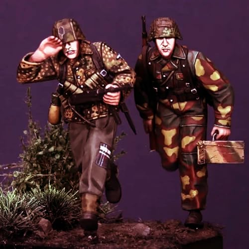 1/35 WWII Soldier Resin Model Kit Unpainted and Unassembled Figure Resin Model Kit//X2c3R von Ahowse