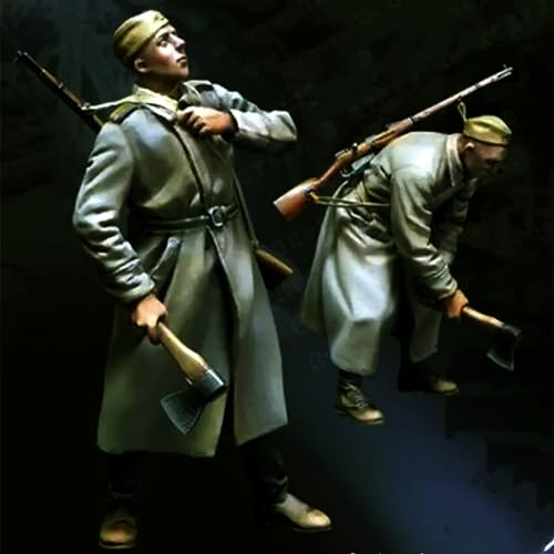 1/35 WWII Soldier Resin Model Kit Unpainted and Unassembled Figure Resin Model Kit//X2c4R von Ahowse