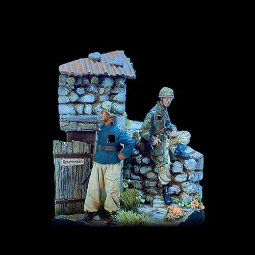 1/35 WWII Soldier Resin Model Kit Unpainted and Unassembled Figure Resin Model Kit//X2c6R von Ahowse