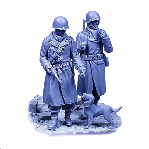 1/35 WWII Soldier Resin Model Kit Unpainted and Unassembled Soldier Resin Model Kit //T0q4A von Ahowse